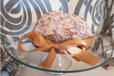 Kynutý tvarohový mazanec